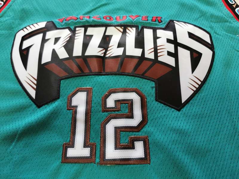 Memphis Grizzlies MORANT #12 Green Basketball Jersey (Stitched)