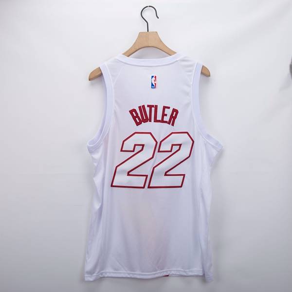 20/21 Miami Heat BUTLER #22 White Basketball Jersey (Stitched)