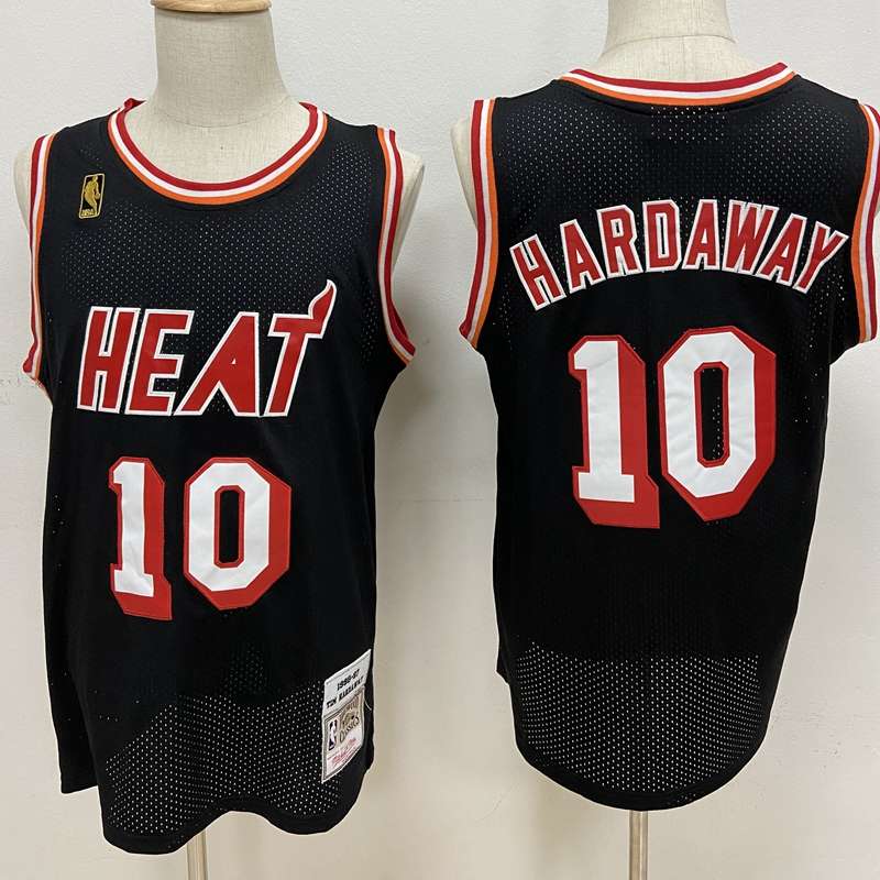 1996/97 Miami Heat HARDAWAY #10 Black Classics Basketball Jersey (Stitched)