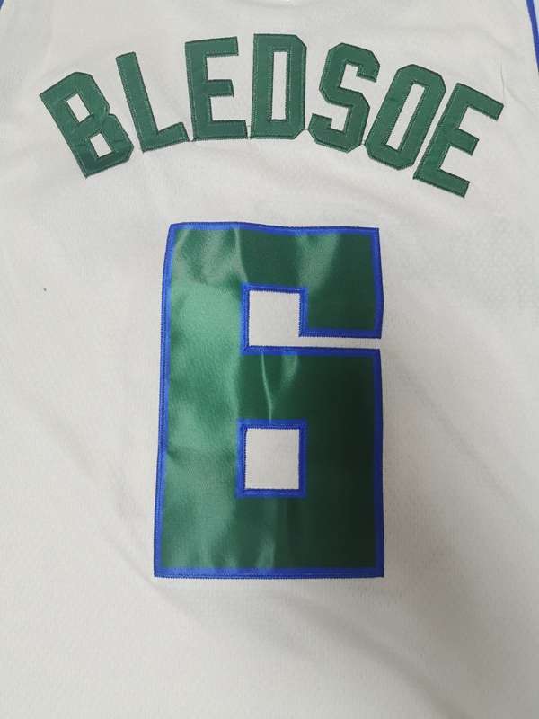 2020 Milwaukee Bucks BLEDSOE #6 White City Basketball Jersey (Stitched)