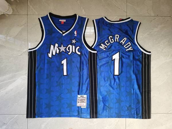 2000/01 Orlando Magic MCGRADY #1 Blue Classics Basketball Jersey (Stitched)