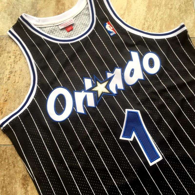 2003/04 Orlando Magic MCGRADY #1 Black Classics Basketball Jersey (Closely Stitched)