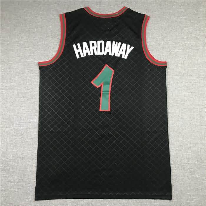 1993/94 Orlando Magic HARDAWAY #1 Black Classics Basketball Jersey (Stitched)