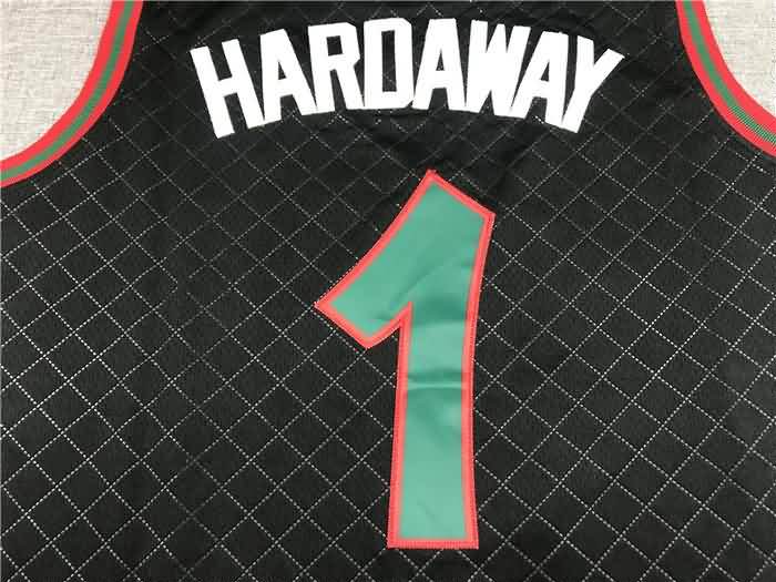 1993/94 Orlando Magic HARDAWAY #1 Black Classics Basketball Jersey (Stitched)