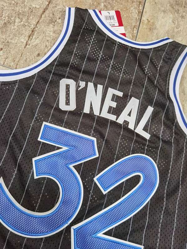 1994/95 Orlando Magic ONEAL #32 Black Classics Basketball Jersey (Closely Stitched)