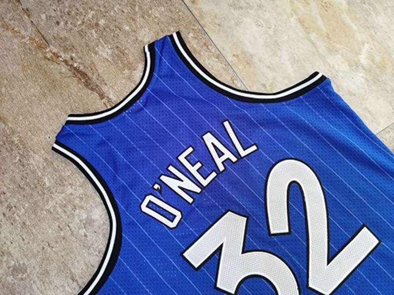 1994/95 Orlando Magic ONEAL #32 Blue Classics Basketball Jersey (Closely Stitched)