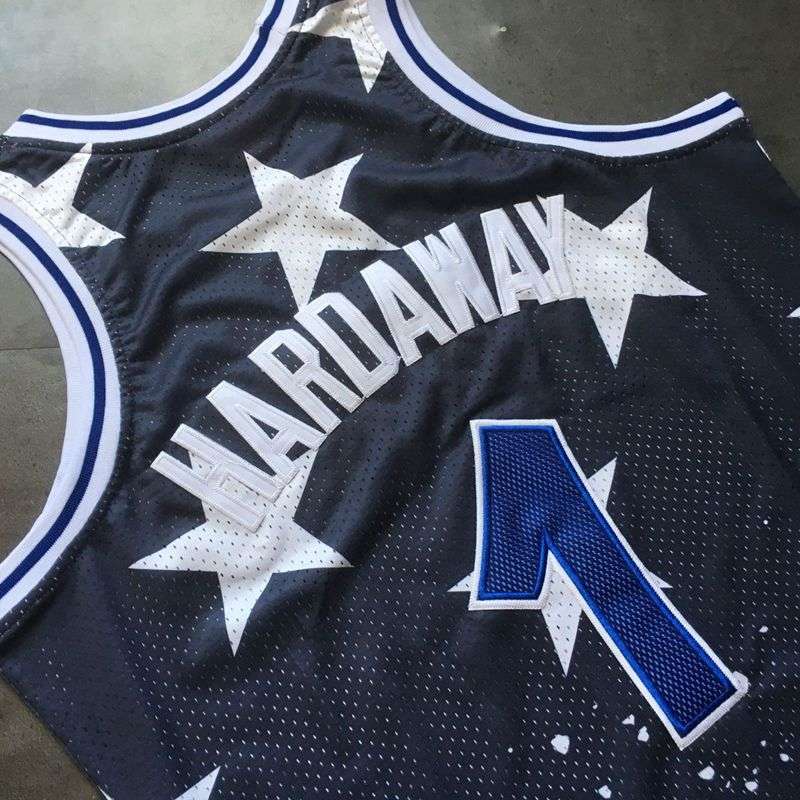 1994/95 Orlando Magic HARDAWAY #1 Dark Blue Classics Basketball Jersey (Closely Stitched)