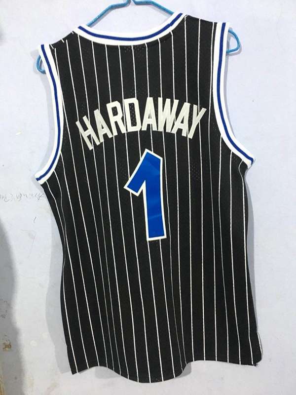 1994/95 Orlando Magic HARDAWAY #1 Black Classics Basketball Jersey (Stitched)