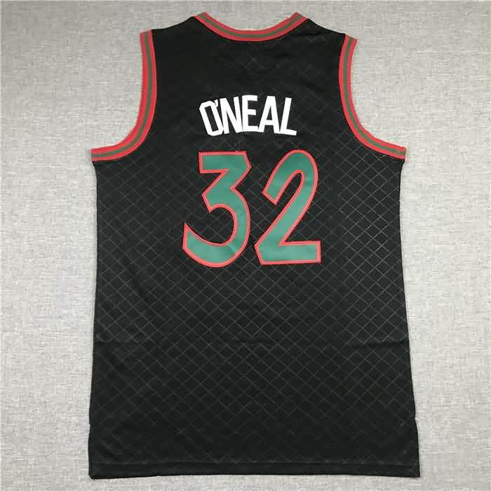 1994/95 Orlando Magic ONEAL #32 Black Classics Basketball Jersey 02 (Stitched)