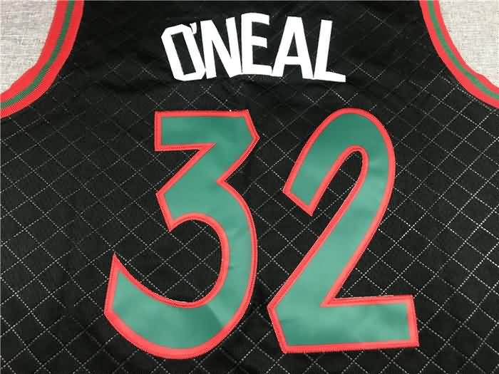 1994/95 Orlando Magic ONEAL #32 Black Classics Basketball Jersey 02 (Stitched)