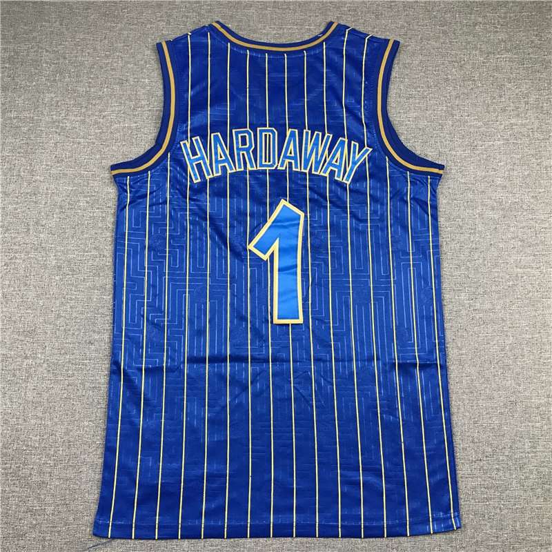 1994/95 Orlando Magic HARDAWAY #1 Blue Classics Basketball Jersey (Stitched)