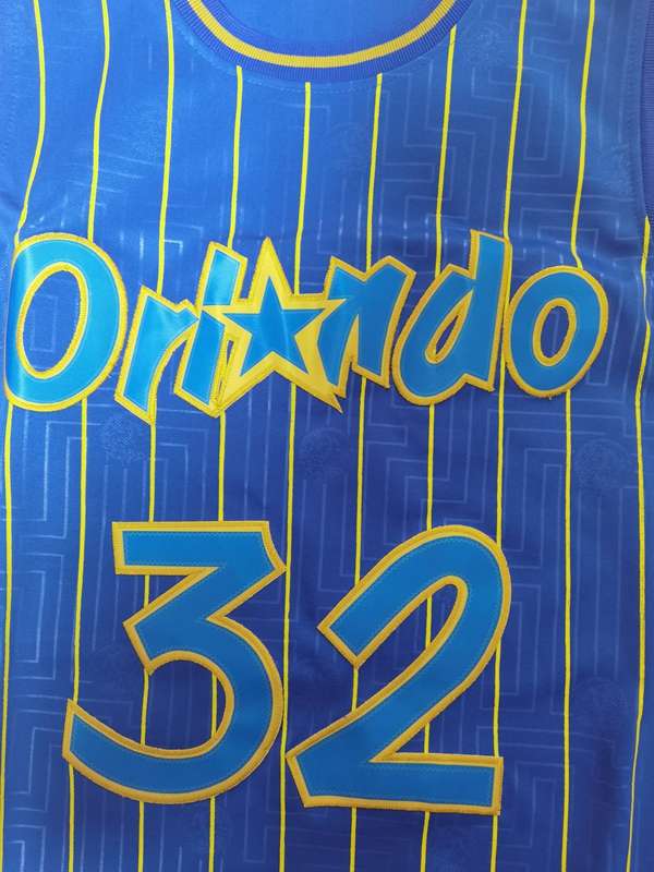 1994/95 Orlando Magic ONEAL #32 Blue Classics Basketball Jersey (Stitched)