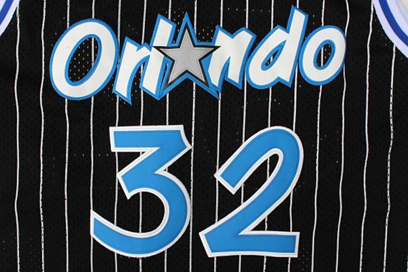 Orlando Magic ONEAL #32 Black Classics Basketball Jersey (Stitched)