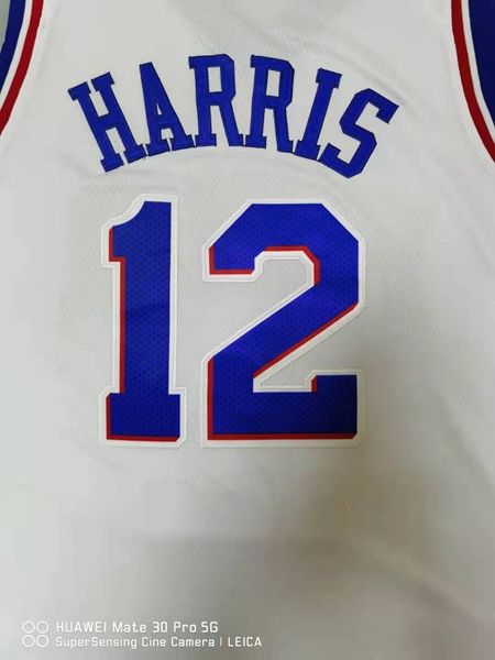 20/21 Philadelphia 76ers HARRLS #12 White Basketball Jersey (Stitched)