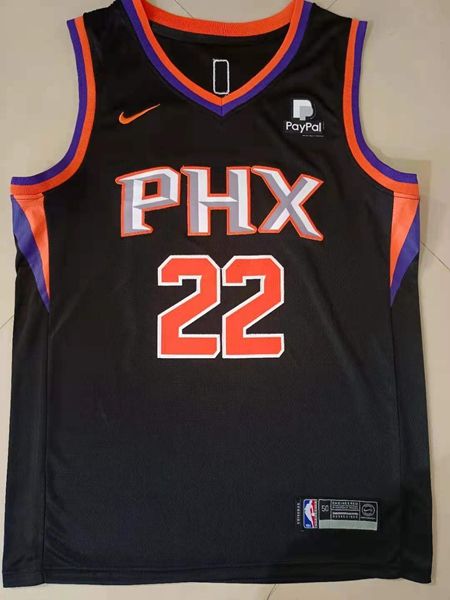 20/21 Phoenix Suns AYTON #22 Black Basketball Jersey (Stitched)