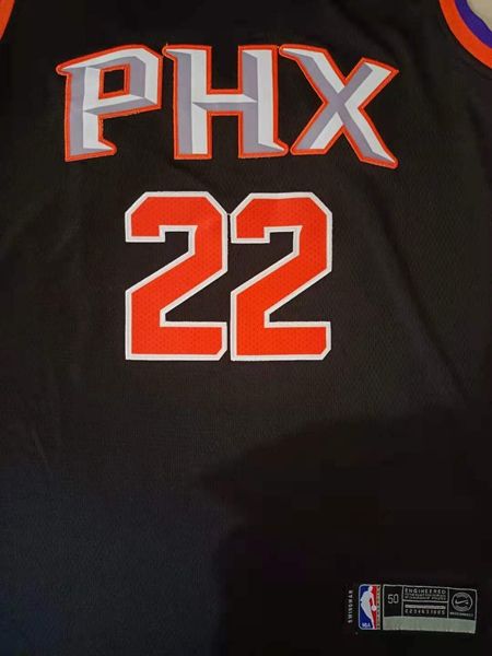 20/21 Phoenix Suns AYTON #22 Black Basketball Jersey (Stitched)