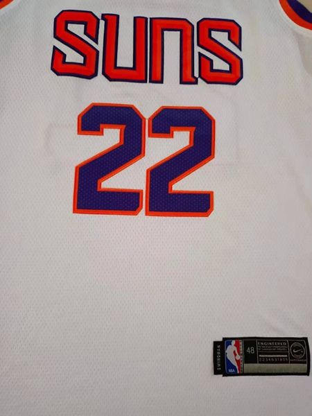 20/21 Phoenix Suns AYTON #22 White Basketball Jersey (Stitched)