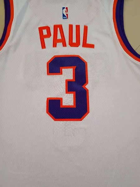 20/21 Phoenix Suns PAUL #3 White Basketball Jersey (Stitched