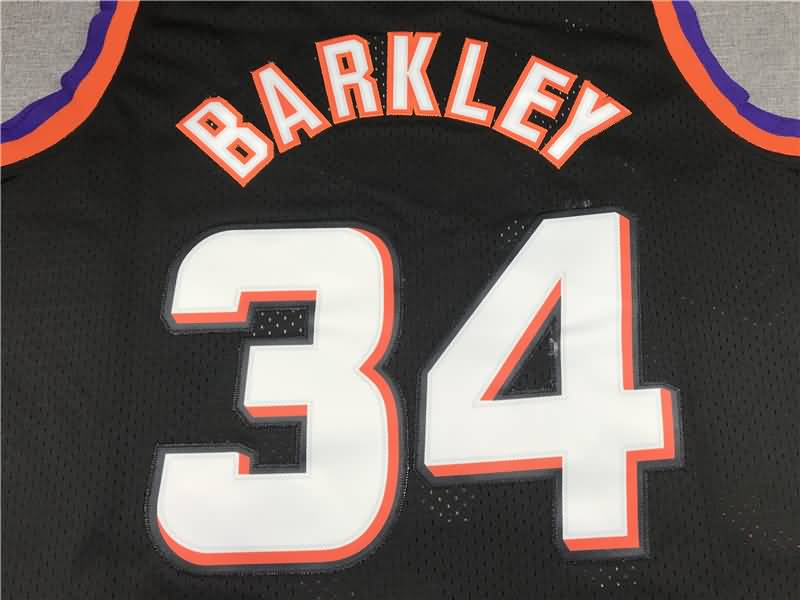 1992/93 Phoenix Suns BARKLEY #34 Black Classics Basketball Jersey (Stitched)