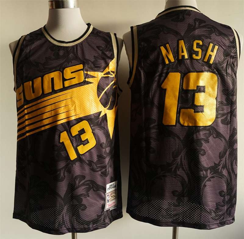 1996/97 Phoenix Suns NASH #13 Black Classics Basketball Jersey (Stitched)
