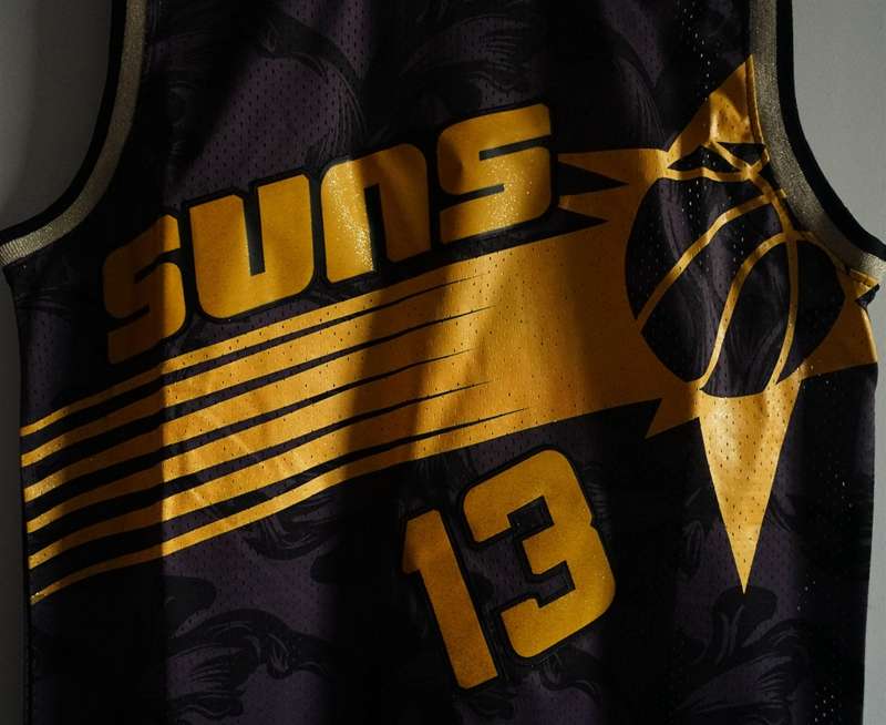 1996/97 Phoenix Suns NASH #13 Black Classics Basketball Jersey (Stitched)