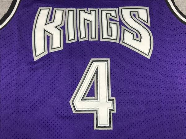 1998/99 Sacramento Kings WEBBER #4 Purple Classics Basketball Jersey (Stitched)