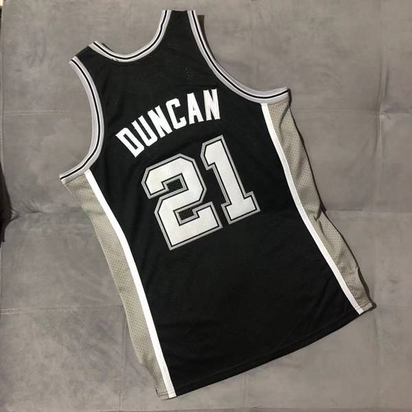 2001/02 San Antonio Spurs DUNCAN #21 Black Classics Basketball Jersey (Closely Stitched)