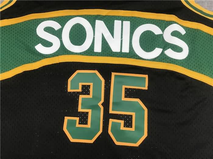 2007/08 Seattle Sounders DURANT #35 Black Classics Basketball Jersey (Stitched)