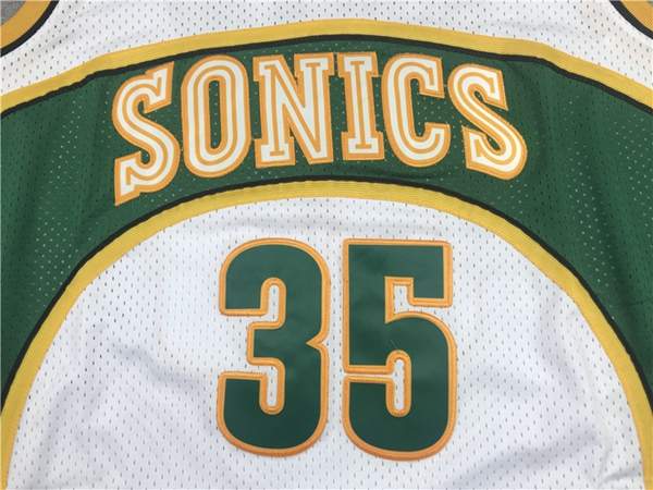 2007/08 Seattle Sounders DURANT #35 White Classics Basketball Jersey (Stitched)