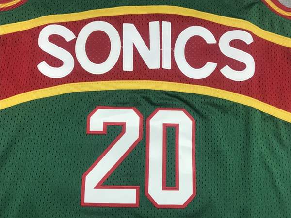 1995/96 Seattle Sounders PAYTON #20 Green Classics Basketball Jersey 02 (Stitched)