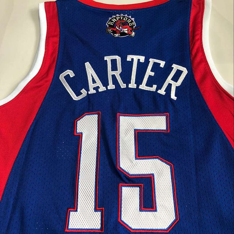 2004 Toronto Raptors CARTER #15 Dark Blue All Star Classics Basketball Jersey (Closely Stitched)