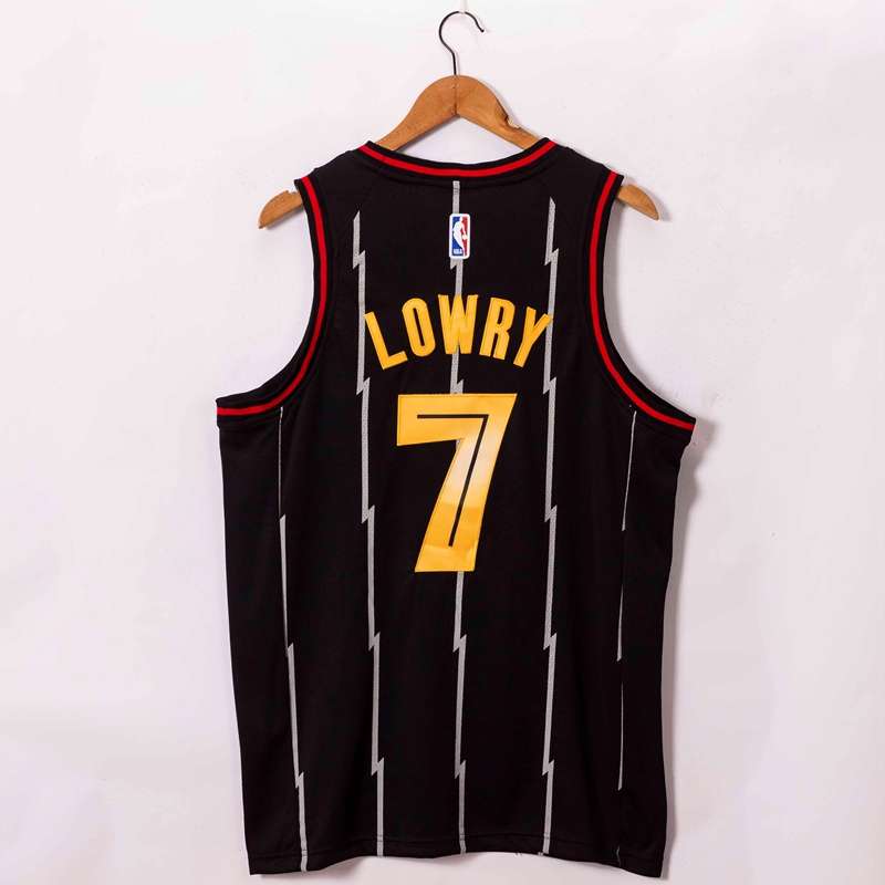 20/21 Toronto Raptors LOWRY #7 Black Basketball Jersey (Stitched)