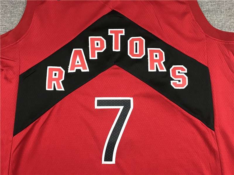 20/21 Toronto Raptors LOWRY #7 Red Basketball Jersey (Stitched)