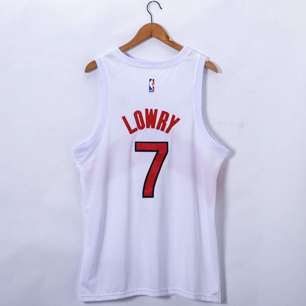 20/21 Toronto Raptors LOWRY #7 White Basketball Jersey (Stitched)