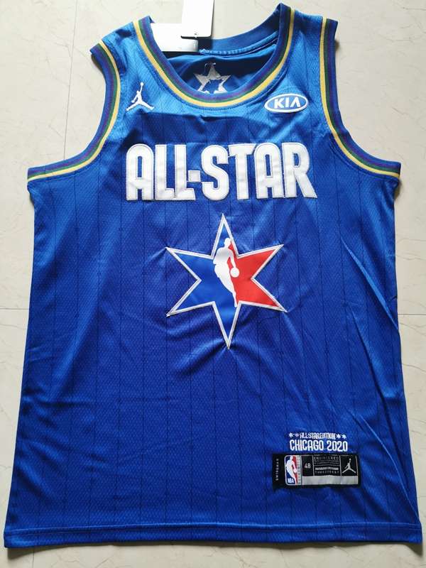 2020 Toronto Raptors SIAKAM #43 Blue All Star Basketball Jersey (Stitched)