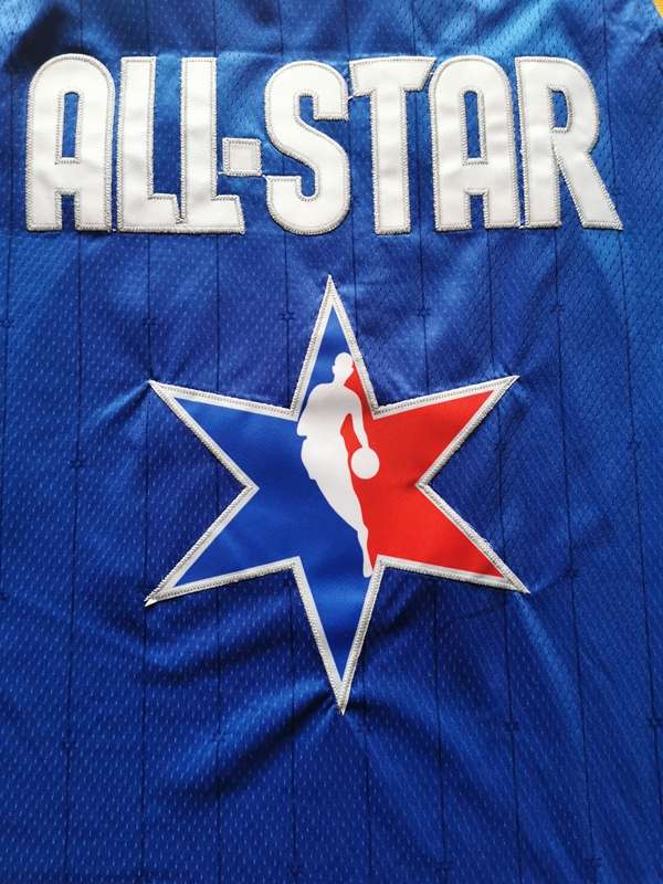 2020 Toronto Raptors SIAKAM #43 Blue All Star Basketball Jersey (Stitched)