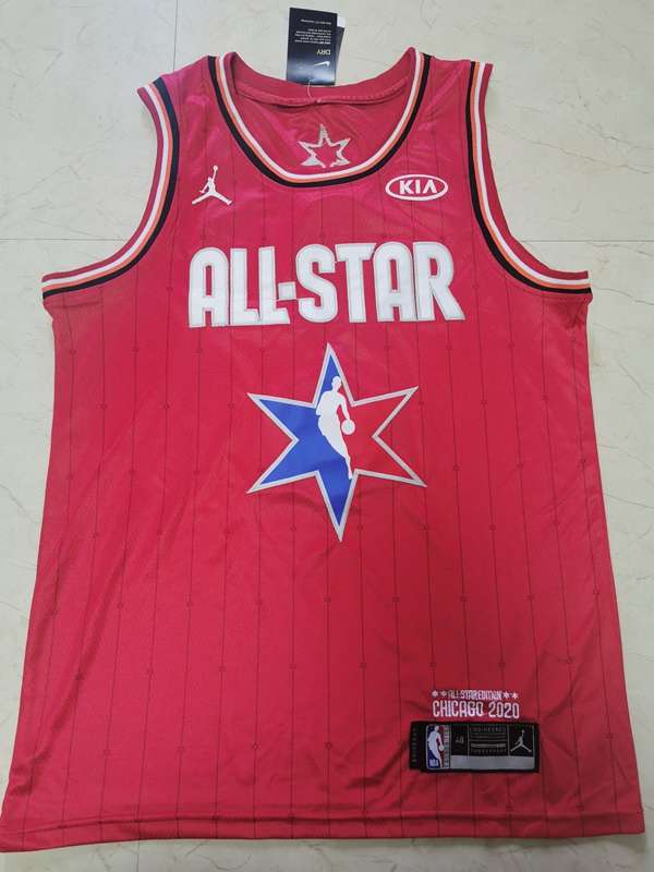 2020 Toronto Raptors LEONARD #2 Red All Star Basketball Jersey (Stitched)