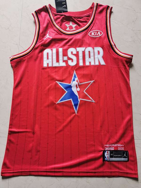 2020 Toronto Raptors SIAKAM #43 Red All Star Basketball Jersey (Stitched)