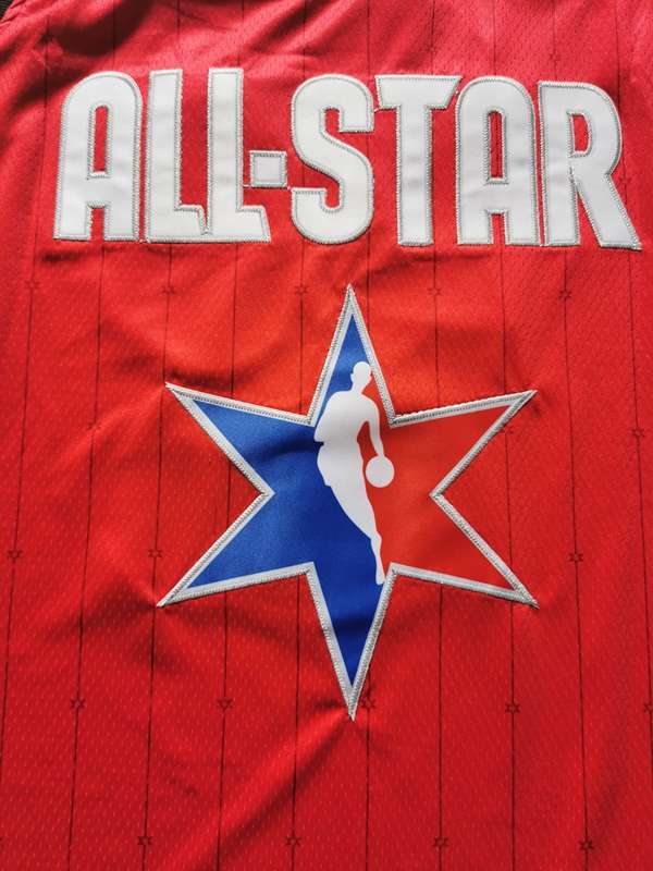 2020 Toronto Raptors SIAKAM #43 Red All Star Basketball Jersey (Stitched)