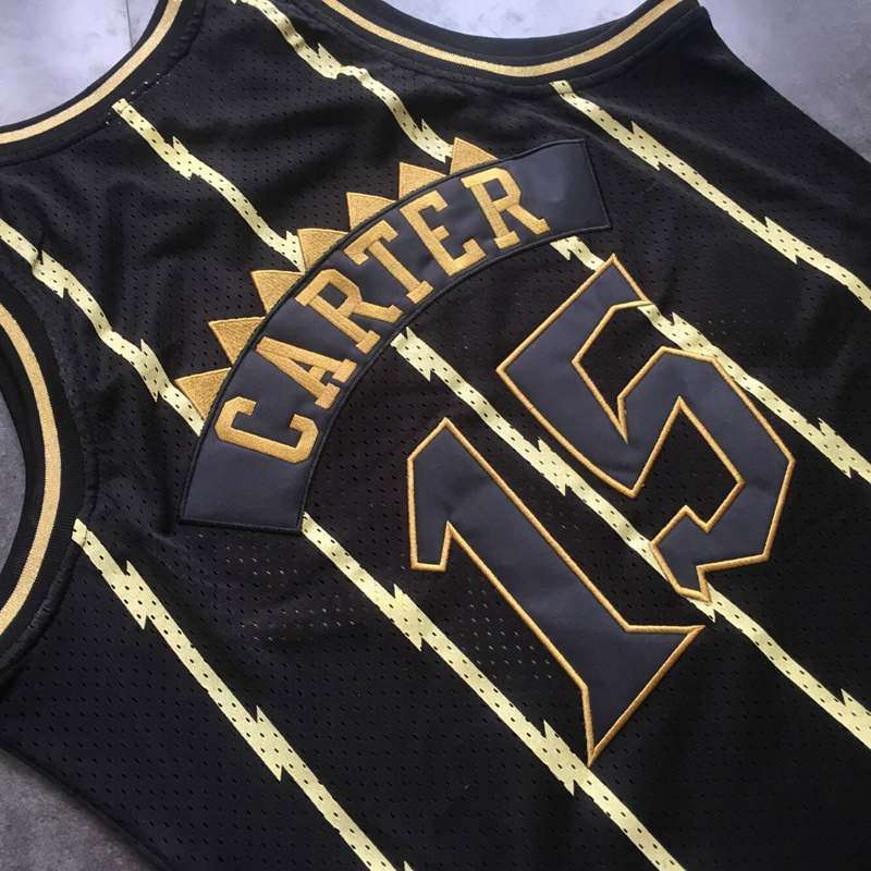 1998/99 Toronto Raptors CARTER #15 Black Classics Basketball Jersey (Closely Stitched)