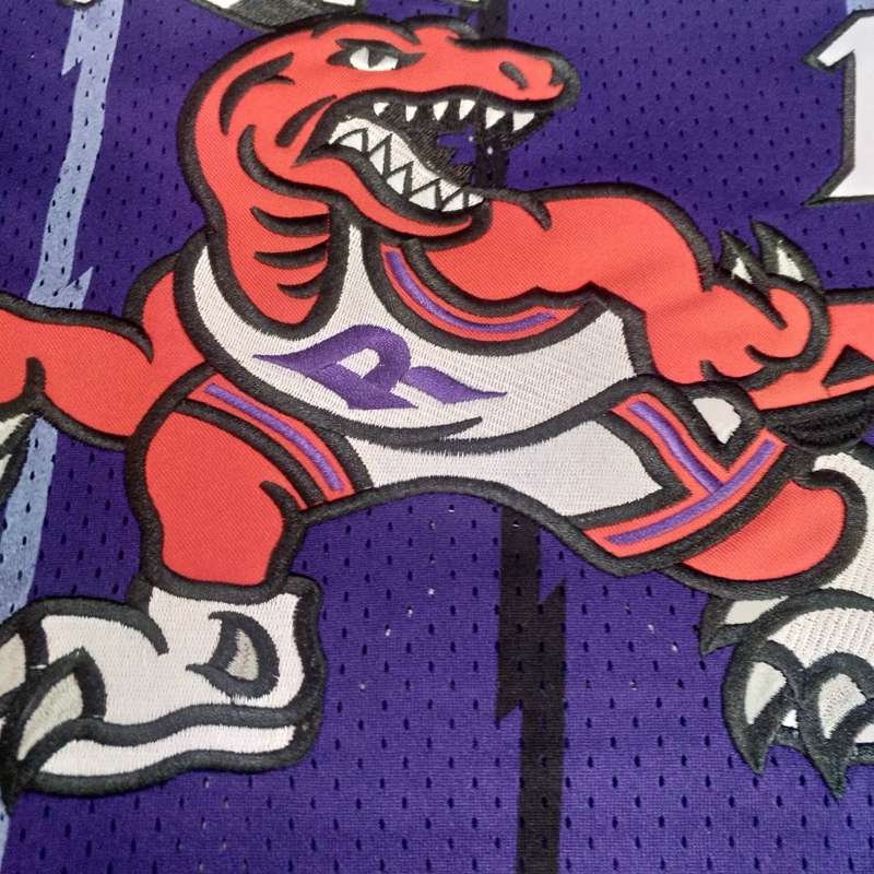 1998/99 Toronto Raptors MCGRADY #1 Purple Classics Basketball Jersey (Closely Stitched)