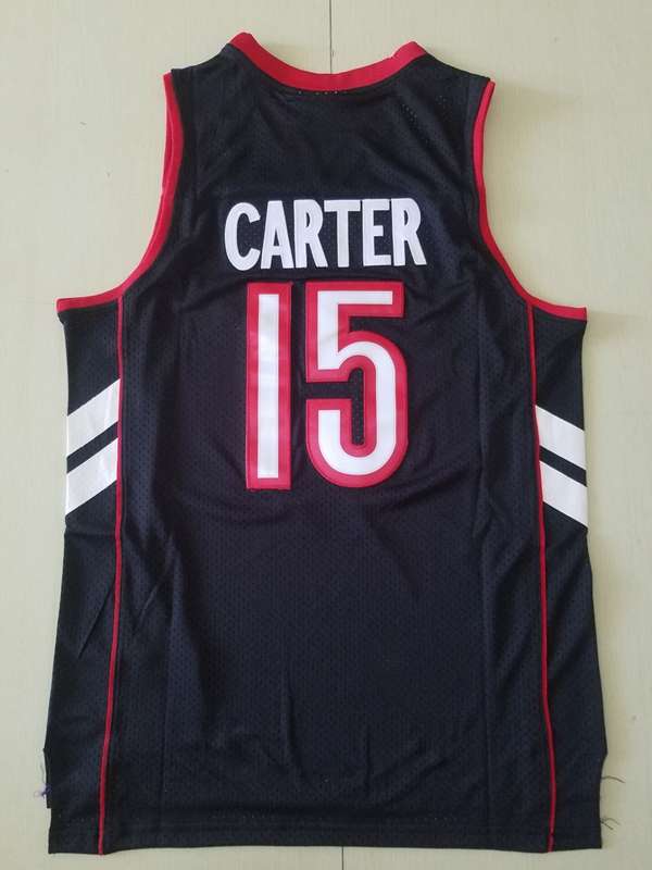 1999/00 Toronto Raptors CARTER #15 Purple Black Classics Basketball Jersey (Stitched)