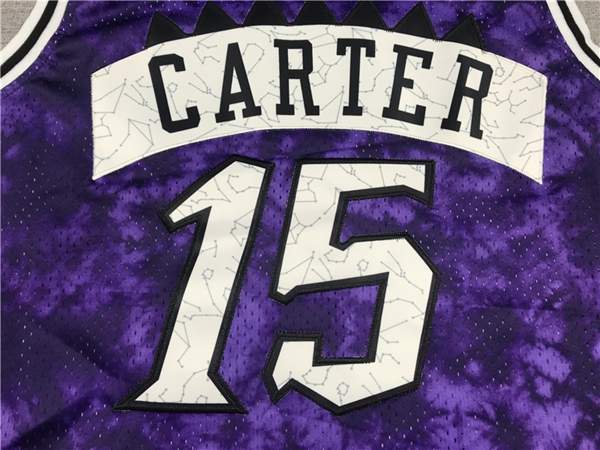 Toronto Raptors CARTER #15 Purple Classics Basketball Jersey 02 (Stitched)