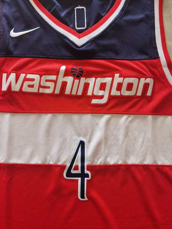 20/21 Washington Wizards WESTBROOK #4 Red Basketball Jersey 02 (Stitched)