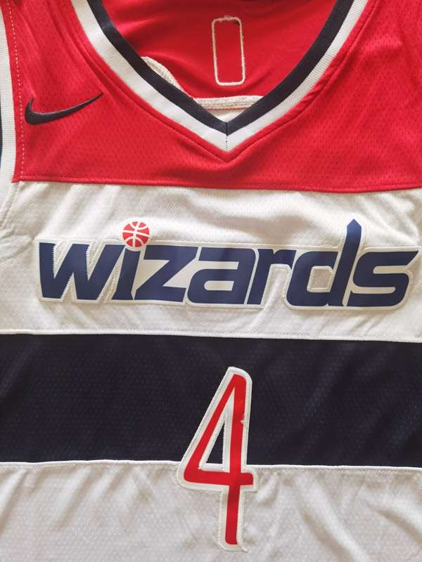 20/21 Washington Wizards WESTBROOK #4 White Basketball Jersey (Stitched)