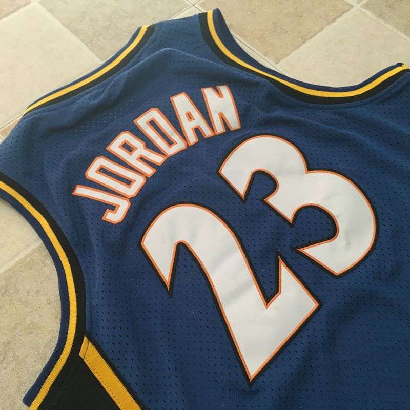 Washington Wizards JORDAN #23 Blue Classics Basketball Jersey (Closely Stitched)