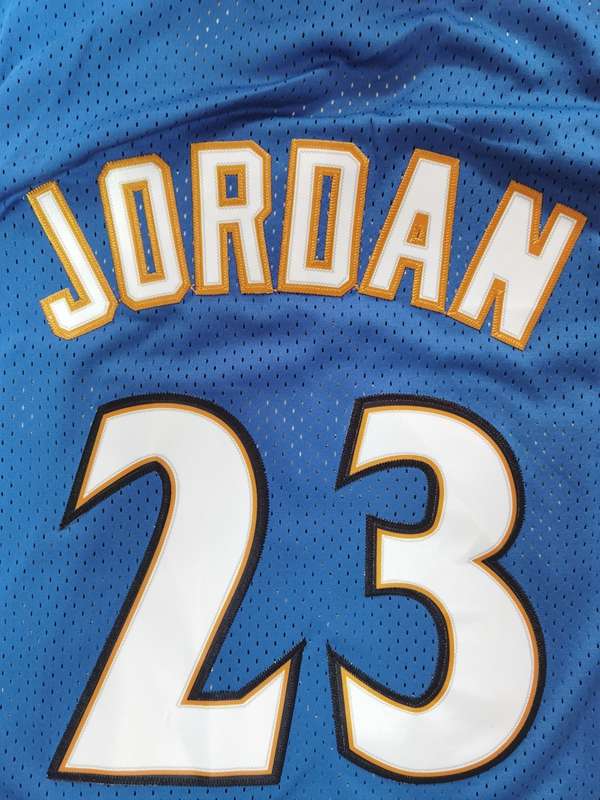 Washington Wizards JORDAN #23 Blue Classics Basketball Jersey (Stitched)