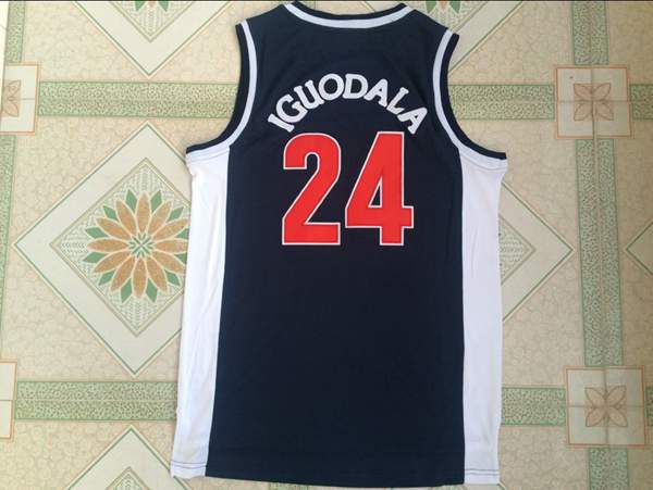 Arizona Wildcats IGUODALA #24 Black NCAA Basketball Jersey