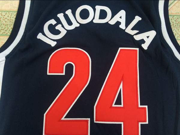 Arizona Wildcats IGUODALA #24 Black NCAA Basketball Jersey