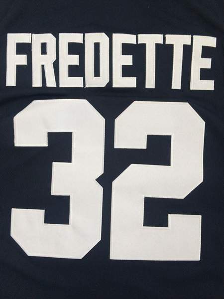 BYU Cougars FREDETTE #32 Dark Blue NCAA Basketball Jersey